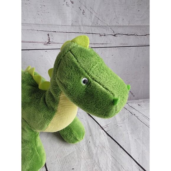 Carter's Green Dinosaur Plush 8" Stuffed Animal Lovey Security Toy Dino - Picture 3 of 8
